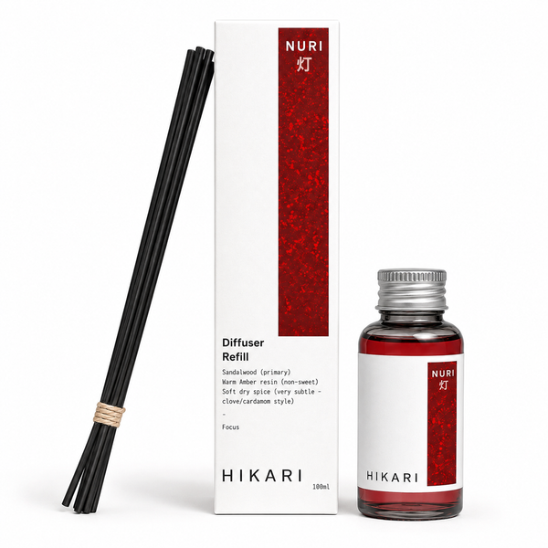 NURI - Focus - Reed Diffuser Refill