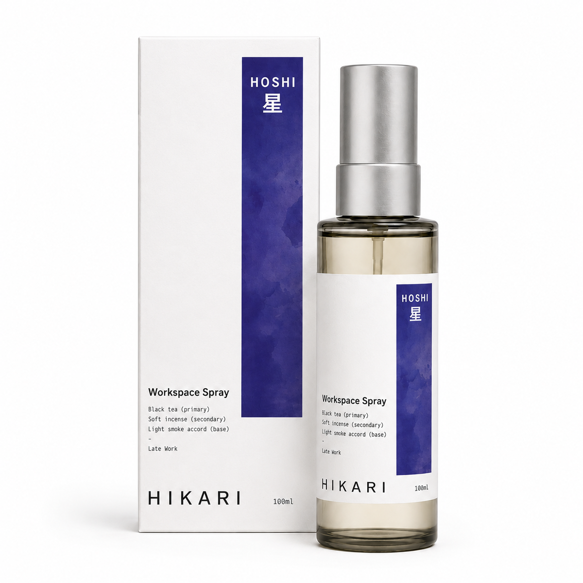 HOSHI – Wind Down & Late Work - Workspace Spray