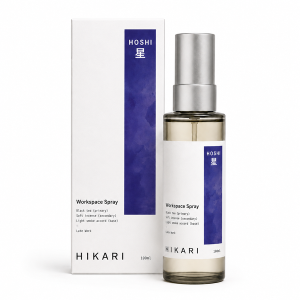 HOSHI – Wind Down & Late Work - Workspace Spray