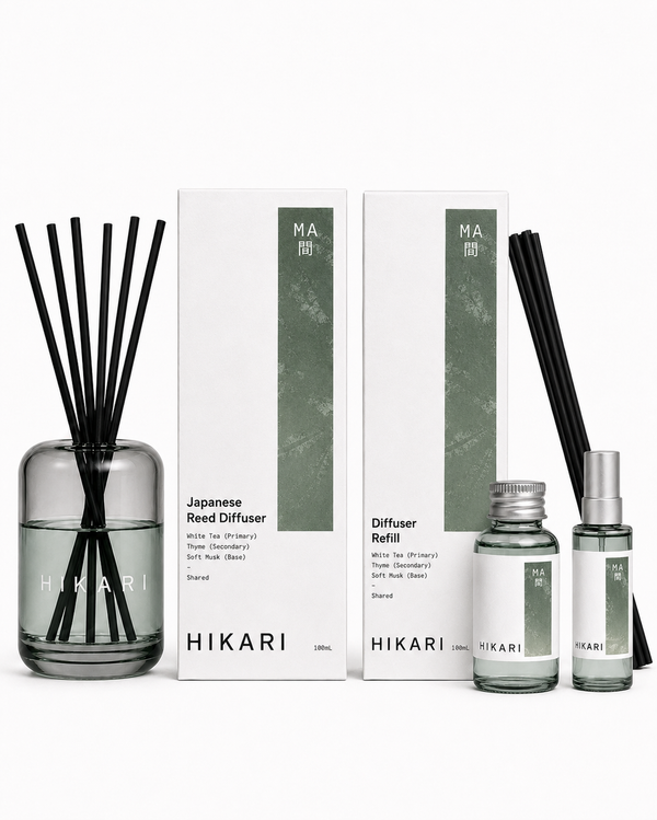 MA - Shared - Reed Diffuser + Refill + Room Spray System Pack