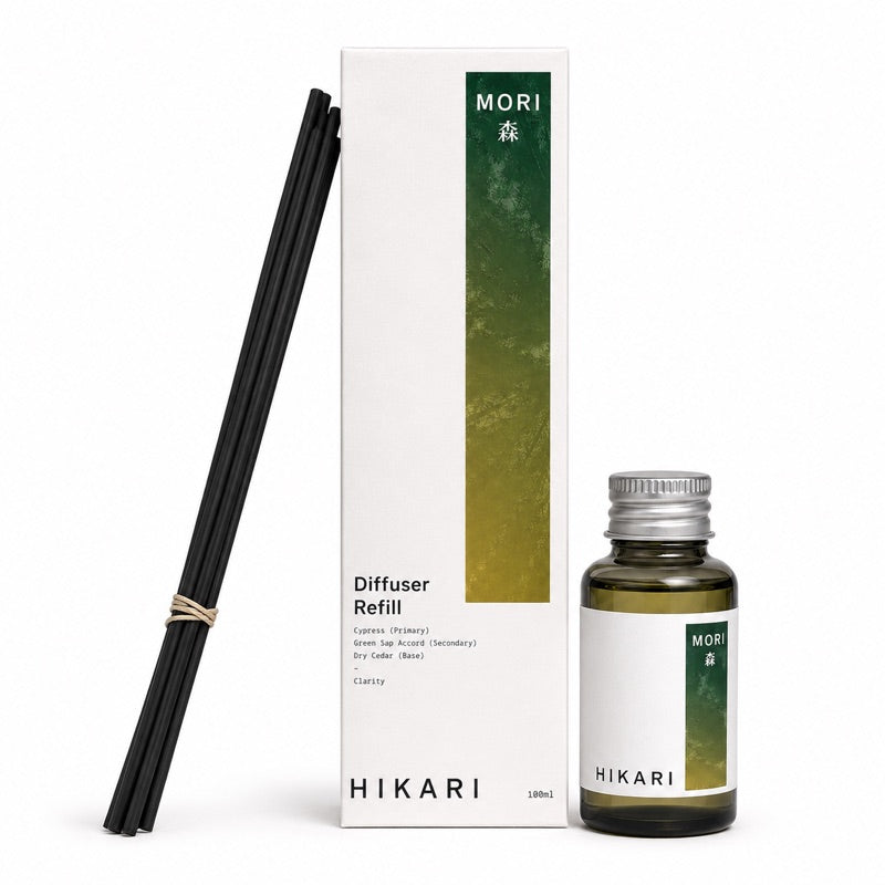 MORI refill bottle with carton